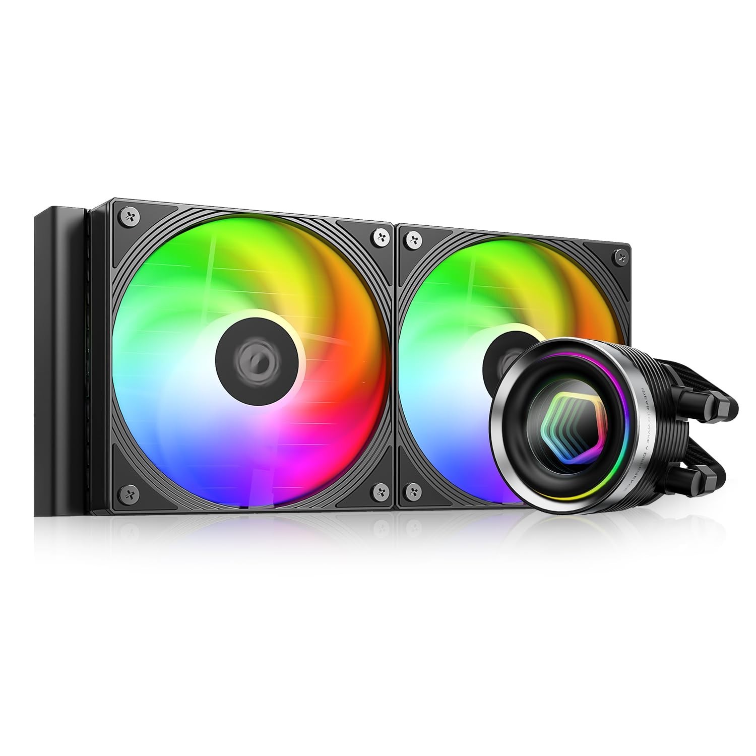 ID-COOLING FX240 INF 240MM LIQUID CPU COOLER AIO COOLER ARGB MIRROR- INTEL & AMD