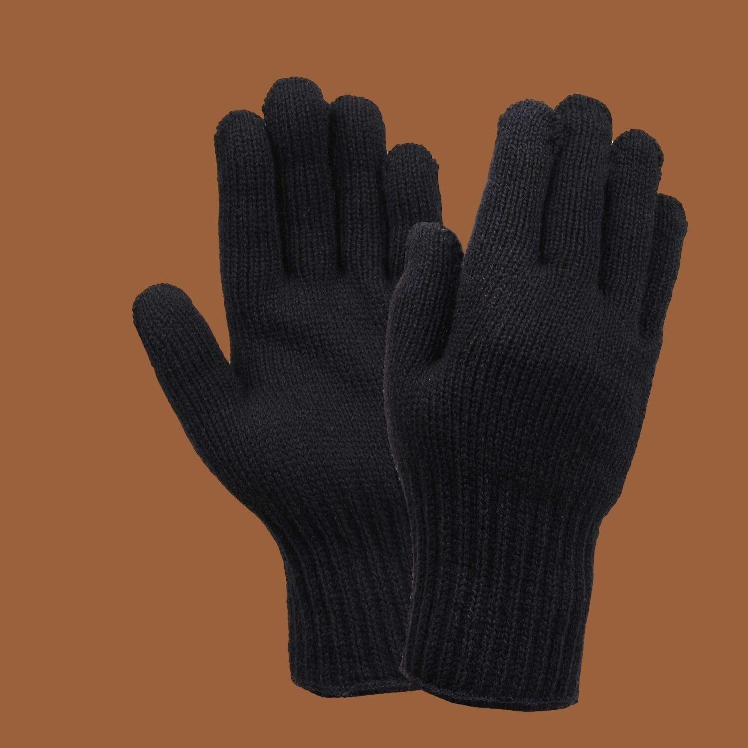 U.S MILITARY STYLE D3A COLD WEATHER GLOVE LINERS 85% WOOL 15% NYLON SIZE LARGE
