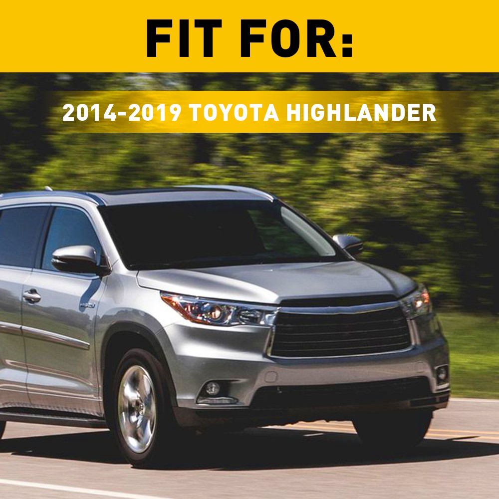 For 2014-2019 Toyota Highlander 2018 2017 Console Cup Holder Insert Divider US