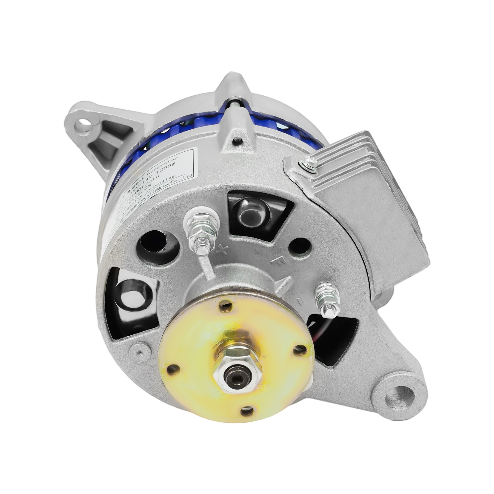 1200W Low Rpm Copper Permanent Magnet Alternator 12V Synchronous Generator PMA