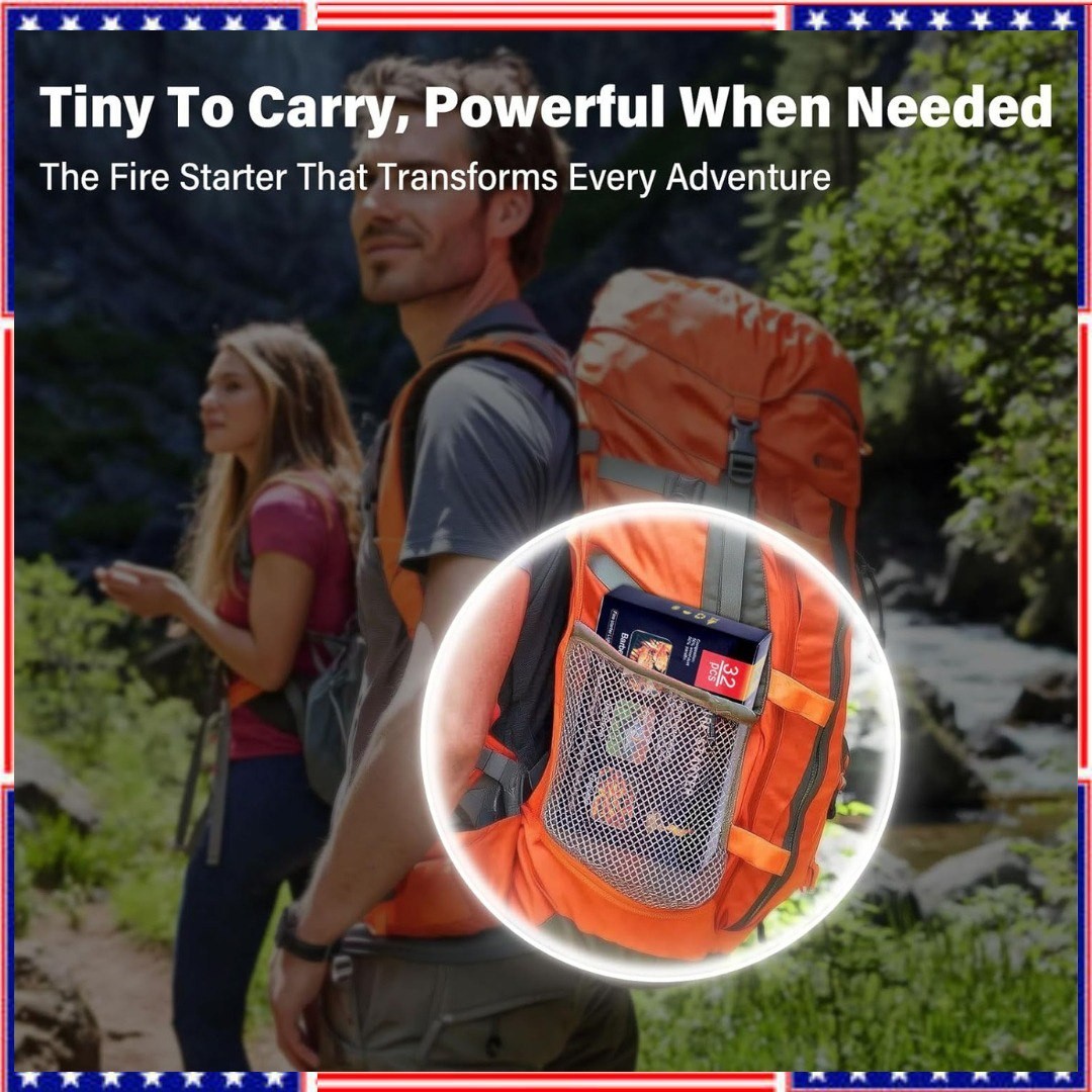 Fire Starter, Easy-Burning Fire Starter Squares for Wood Stoves, Campfires, Gril