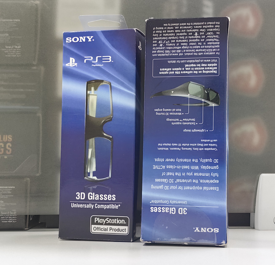 Sony Active 3D Rechargeable Glasses for PS3 Playstation 3 3D TV CECH-ZEG1U