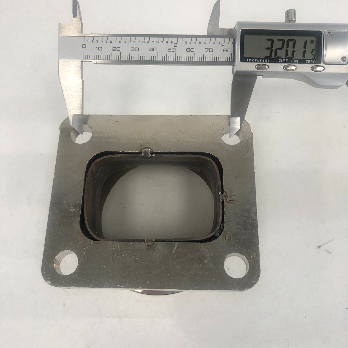 3" V-Band Flange to T4 -4 Bolt Turbo Charger Flange Conversion Adapter