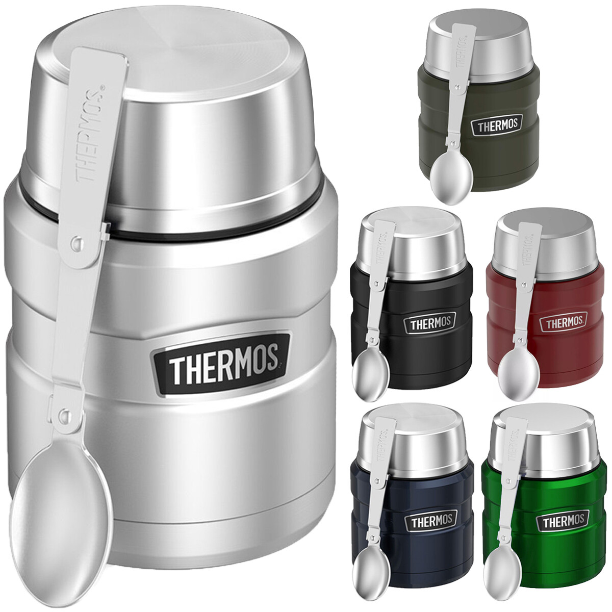 Thermos 16 oz. Stainless King Vacuum Insulated Stainless Steel Food Jar