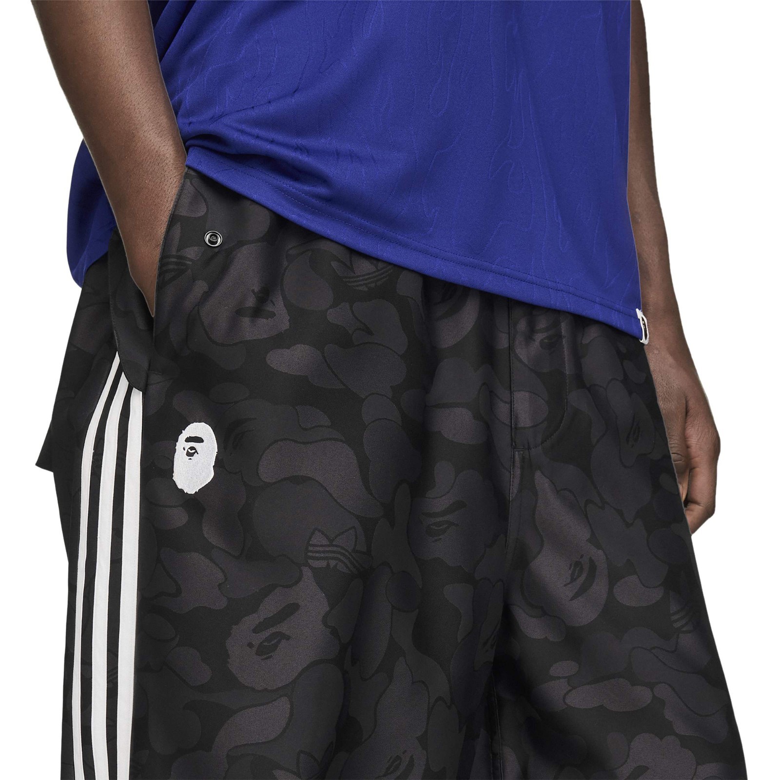 Adidas Originals x Bape Men's (Black) Jacquard Pants KF4918
