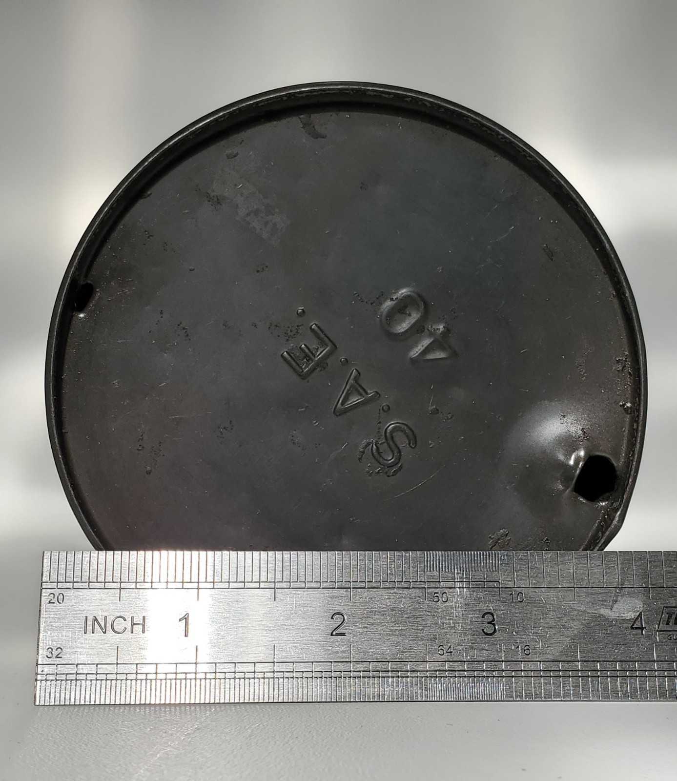 Collectors Oil Can. Super Rare Vintage Display. Hard To Find! "VALIANT" Nice.