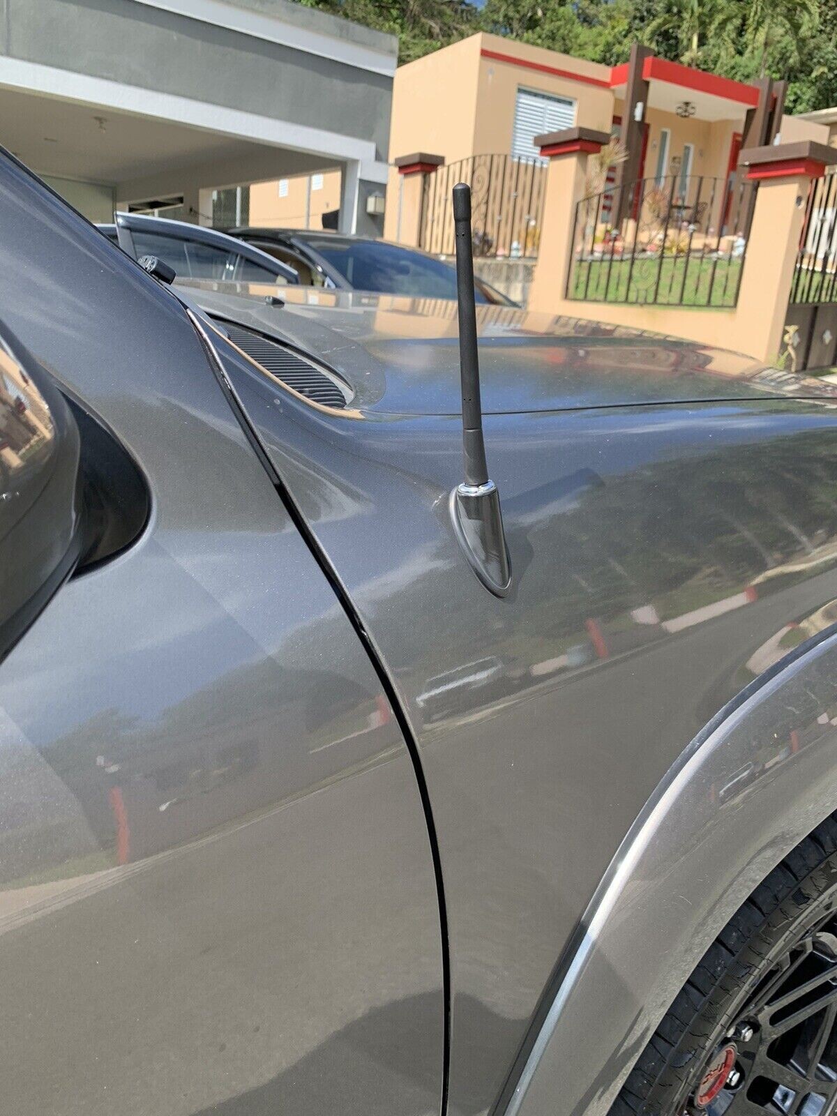 7" Short Black Antenna Mast Radio AM/FM for TOYOTA TUNDRA 2000-2020 Brand New