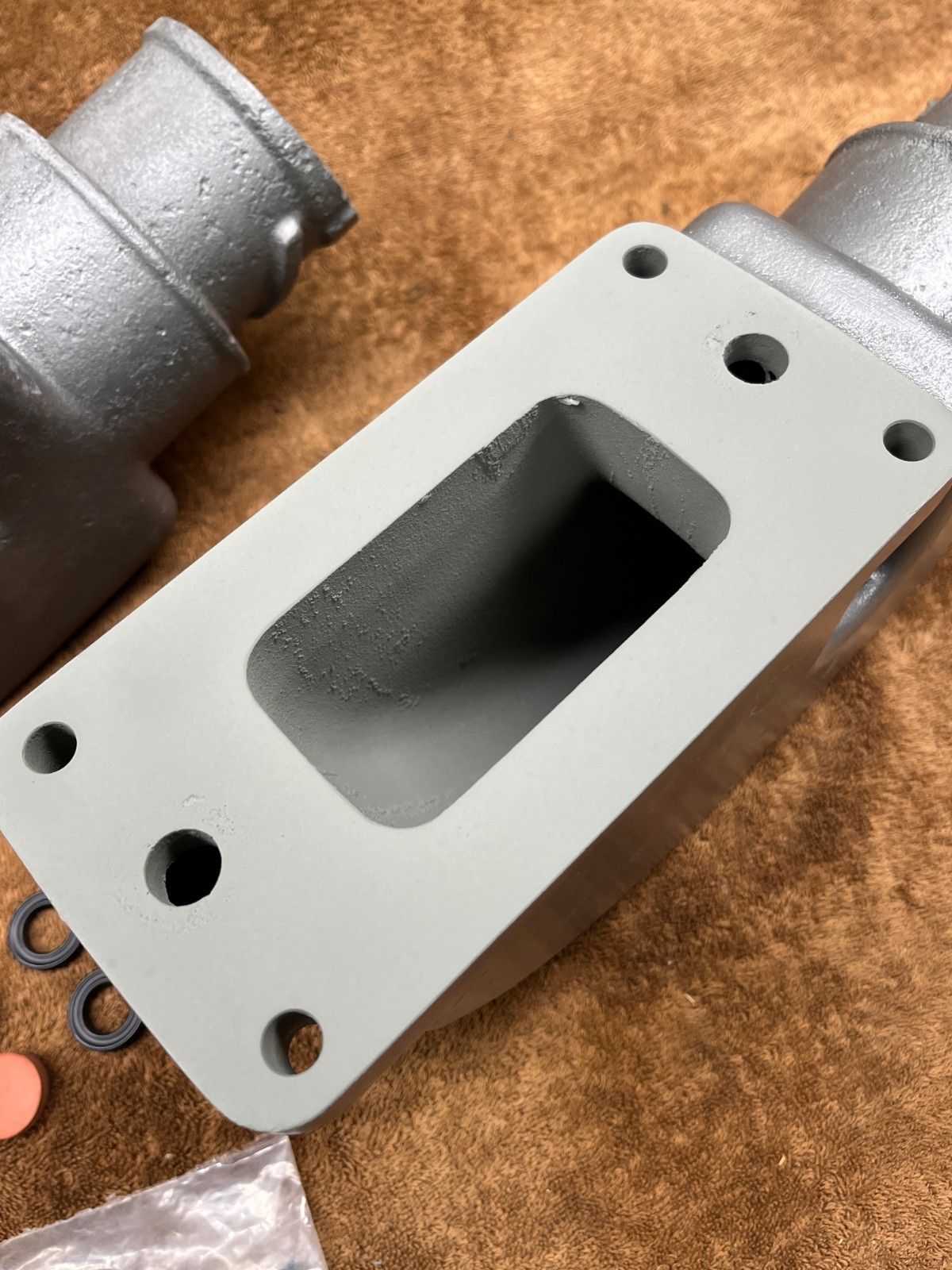 Marine Power 4.3L/262ci - 8.2L/502ci Aluminum Performance Exhaust Risers (Pair)