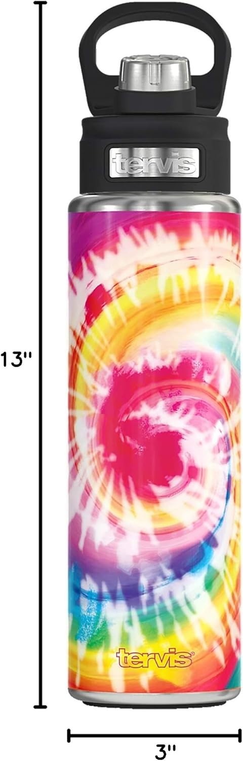 Tervis Cotton Candy Tie Dye 24oz Insulated Stainless Steel Tumbler Bottle