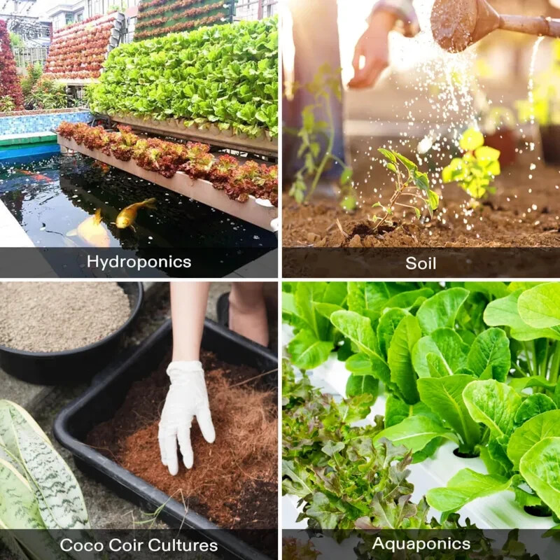 VIVOSUN Nutrients Base A & B Bundle, Liquid Fertilizer Supports Vegetative