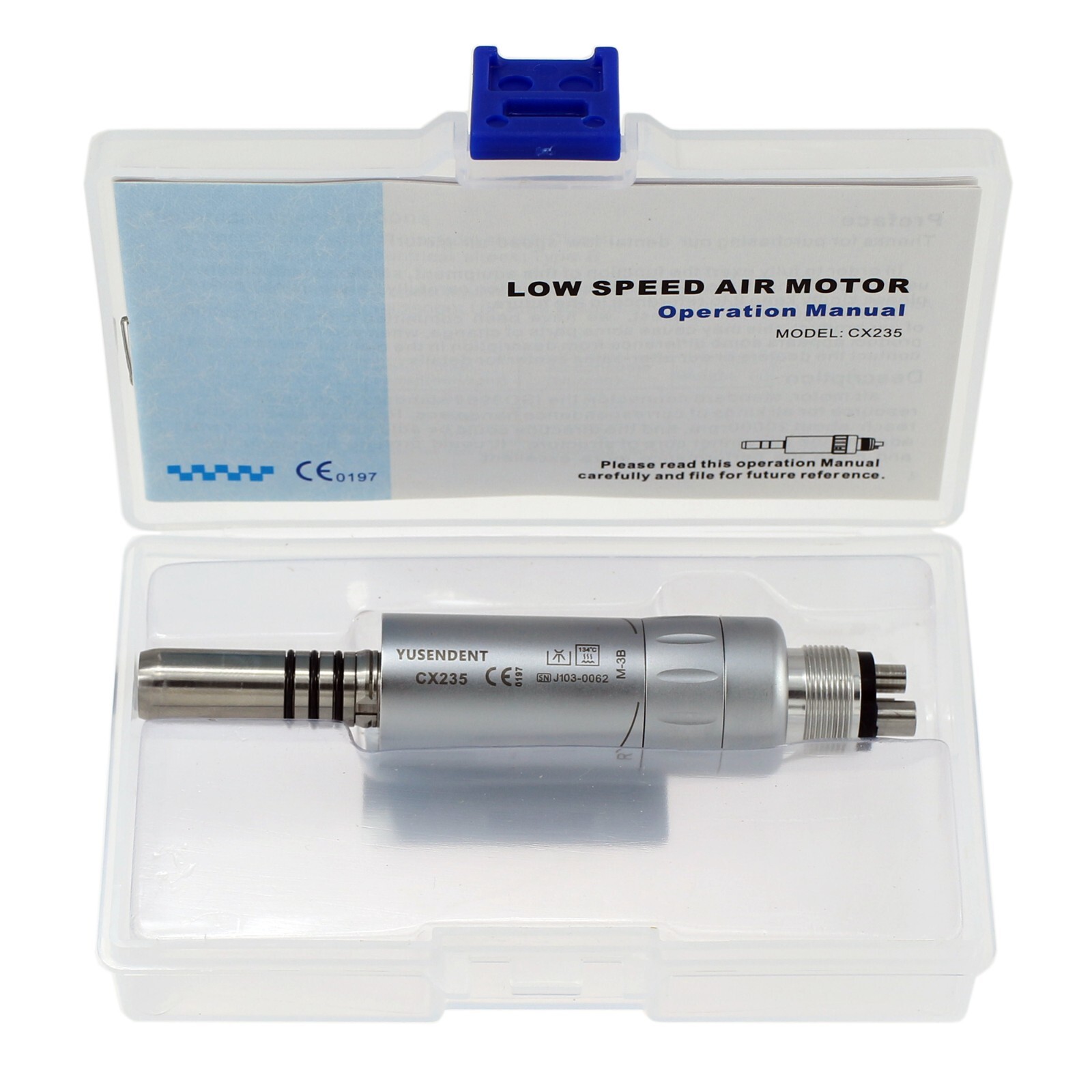 BEING COXO Dental Air Motor 4 6 Hole LED Fiber Optic Slow Speed Handpiece E Type