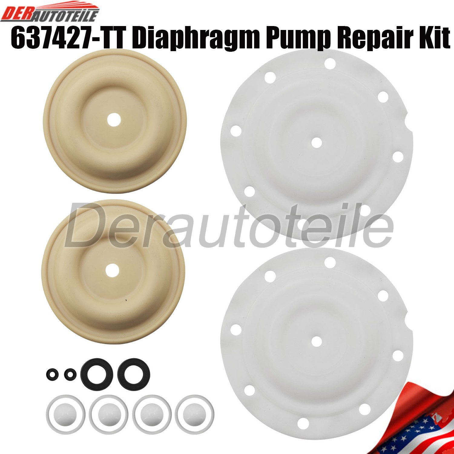 637427-TT Pump Repair Kit for Ingersoll Rand ARO Diaphragm Pump Replacement Part