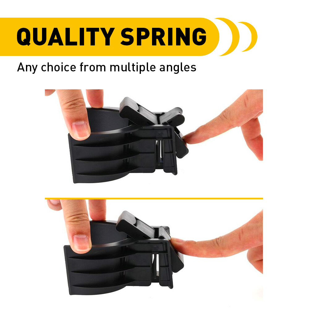 Center Console Cup Holder Divider Insert For 2014-2019 Toyota Highlander