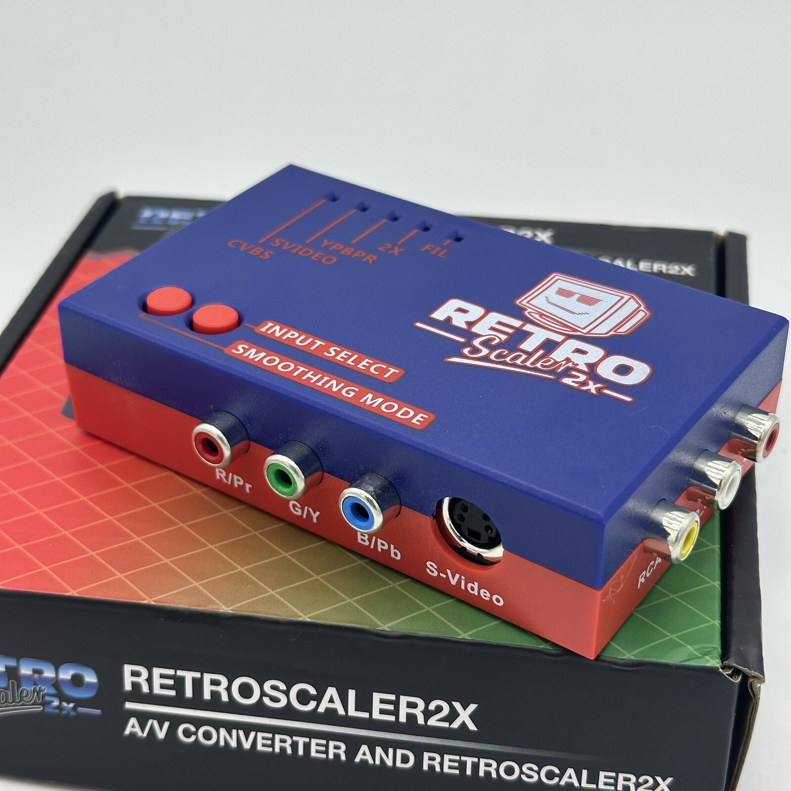 RetroScaler2x AV to HDMI Up-Scaler Converter Line-Doubler Retro Consoles Tink