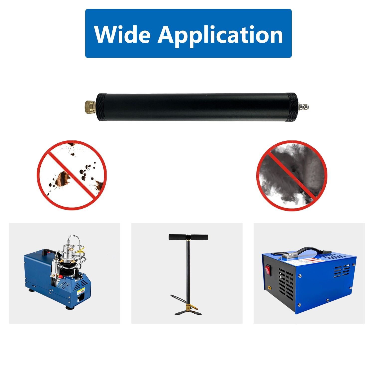 High Pressure PCP Air Compressor Oil-Water Separator Air Filter Filtration Pump