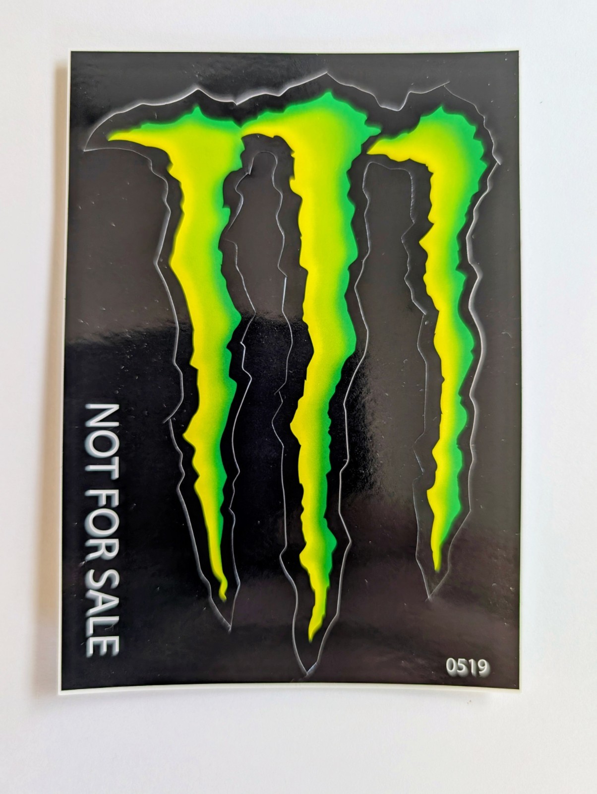 Lot Of 5 Monster Energy Sticker Decal Iconic M NEW! 5"X 4 Buy 2 Lots Get 1 Free
