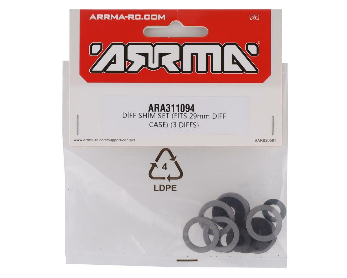 Arrma Differential Shim Set (Fits 29mm Case) [ARA311094]