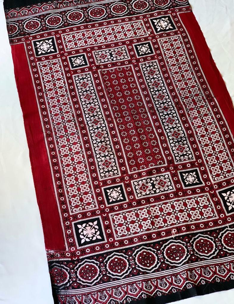 AJRAK SINDHI PAKISTAN SHAWL SCARF CHADAR MENS WOMENS UNISEX #AC230