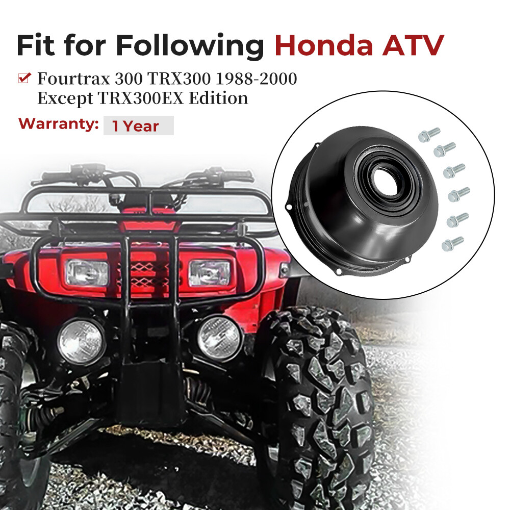 Honda Rear Brake Drum Cover & Seal for 1988-2000 TRX300 TRX300FW Fourtrax 300