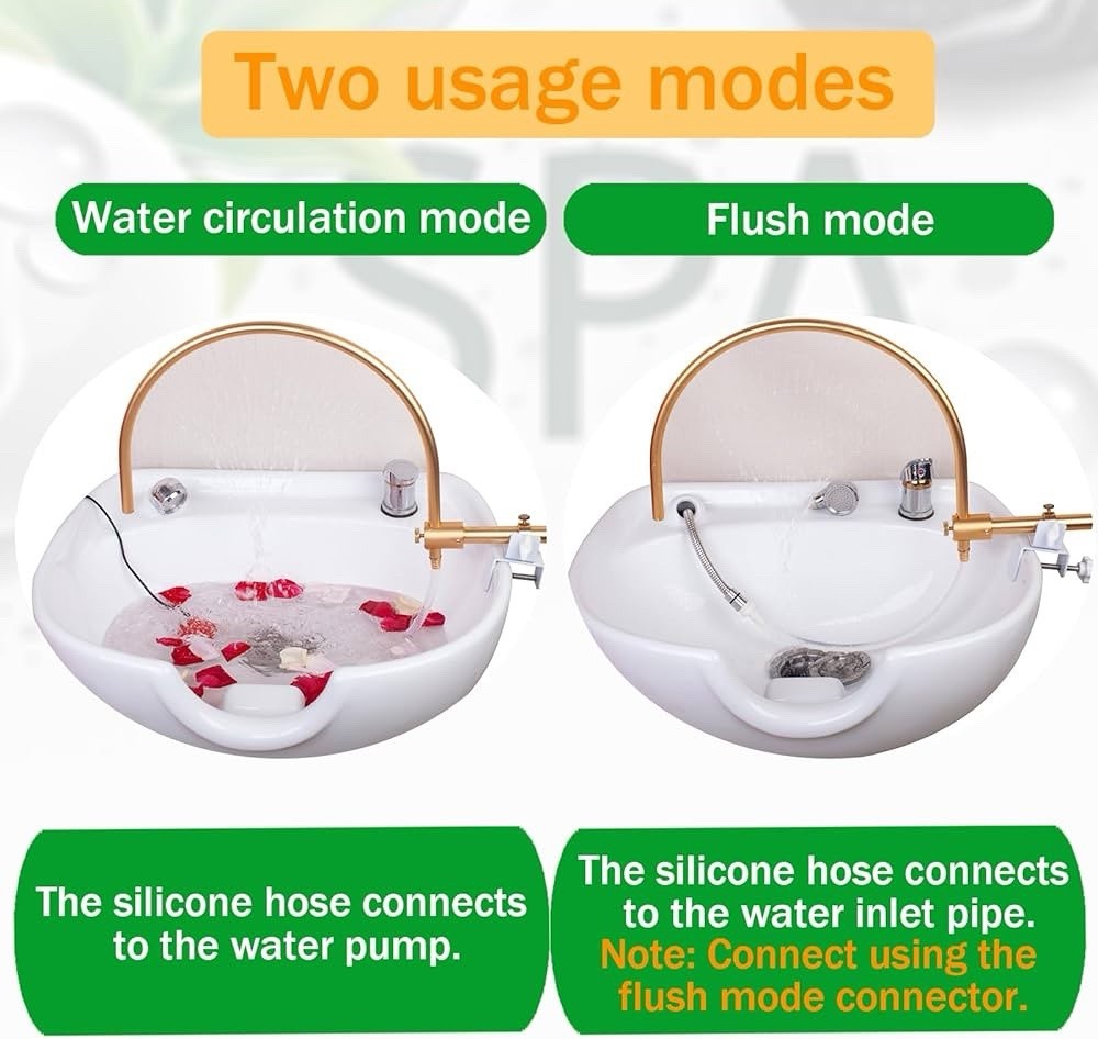 Water Circulation Hair Head Spa Equipment for Hair Salon Shampoo Bowl