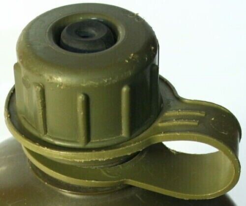 GENUINE USGI MILITARY SURPLUS 1 QUART WATER CANTEEN AND COVER ARMY OD GREEN GC