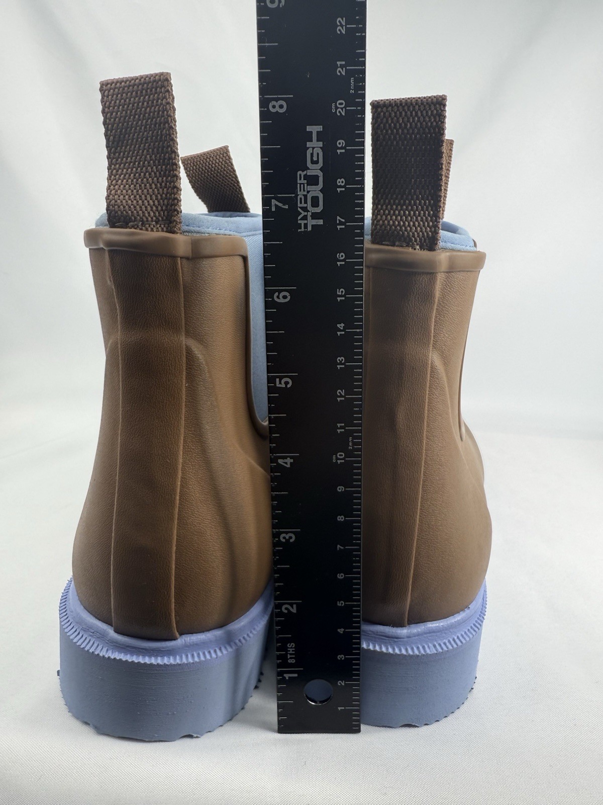 Merry People Bobbi Ankle Unisex Waterproof Rain Boots Chestnut