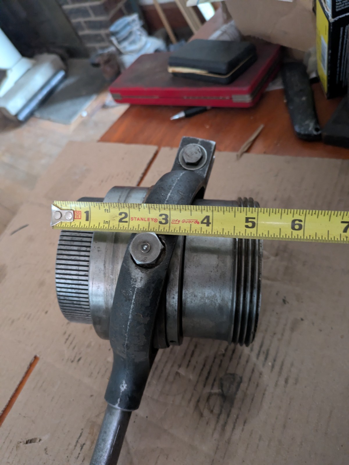 PRATT BURNERD HAND LEVER COLLET CHUCK L-0 TAPER MOUNT