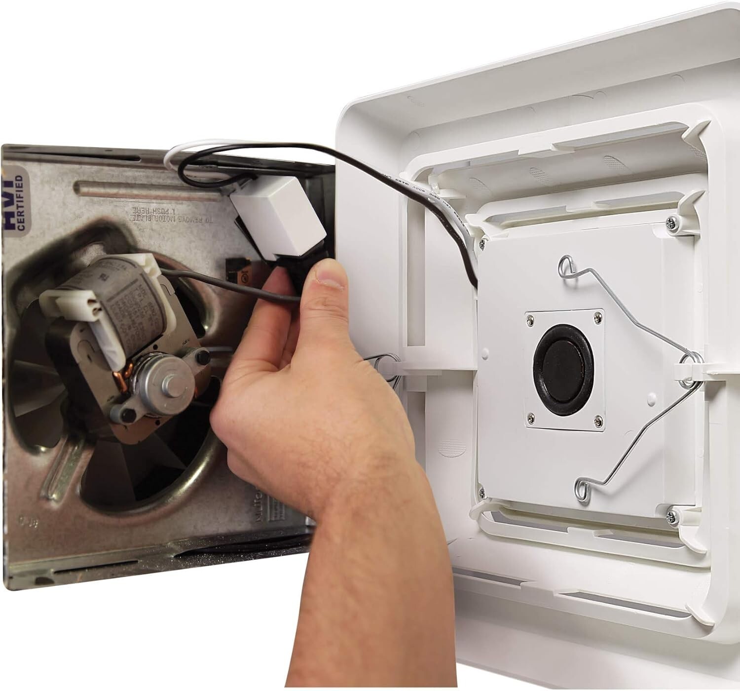 OEM NuTone FG800SPK Bluetooth Speaker Bathroom Exhaust Grille Cover w/ LED Light