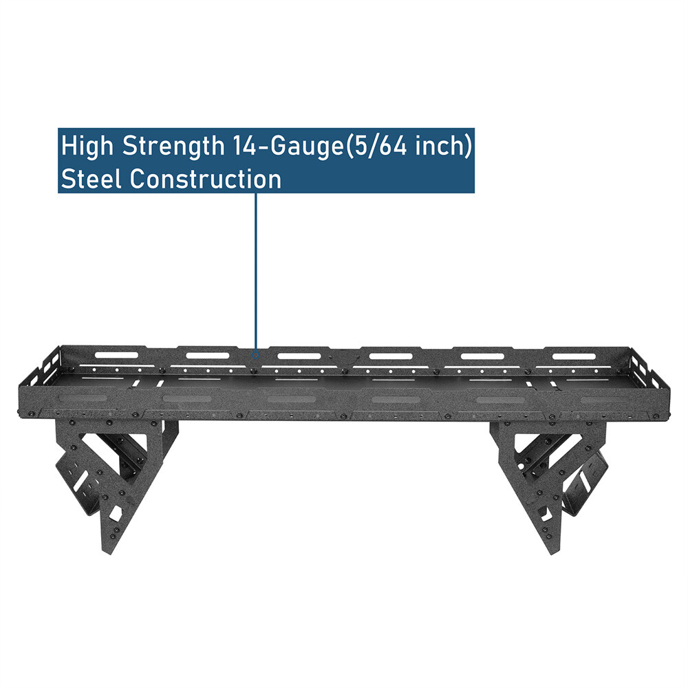 Spare Tire Mount Utility Cargo Basket Storage Carrier Fits for 30" to 40" Tire