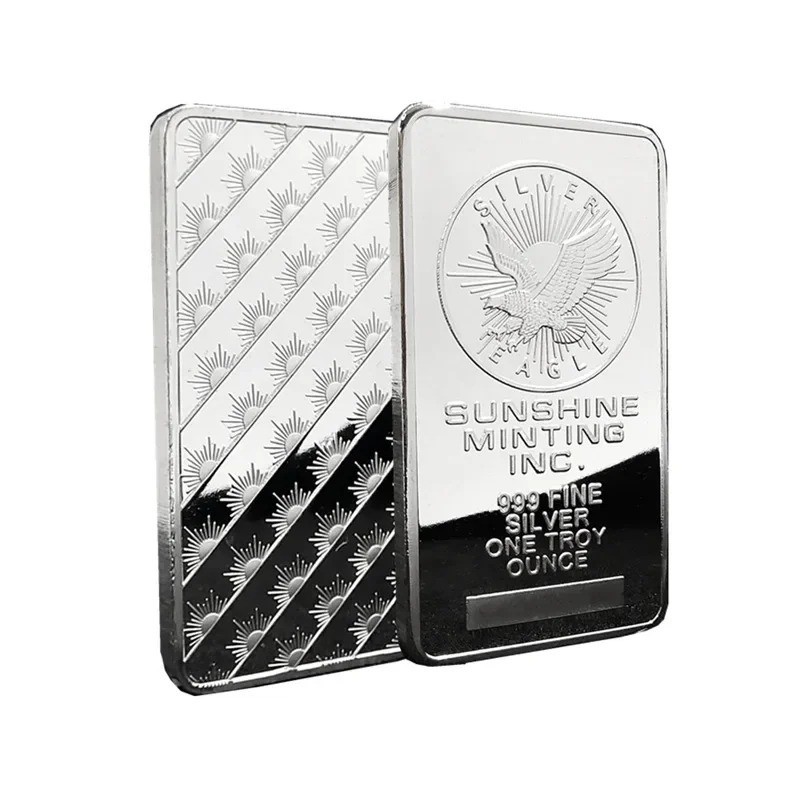 1 oz Sunshine Minting Silver Bar – .999 Fine Sealed Bullion – Troy Ounce