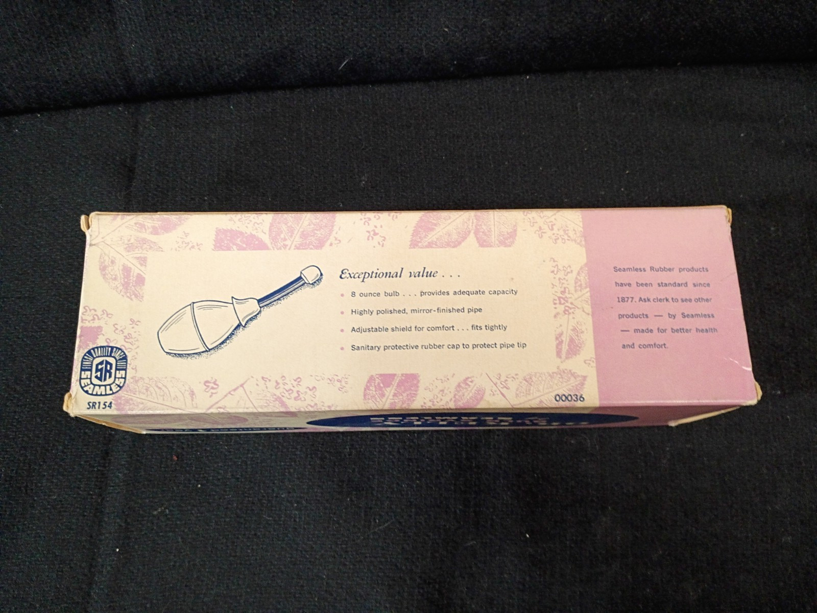 Vintage Dr. Kelly Bulb Syringe by Seamless, Douche