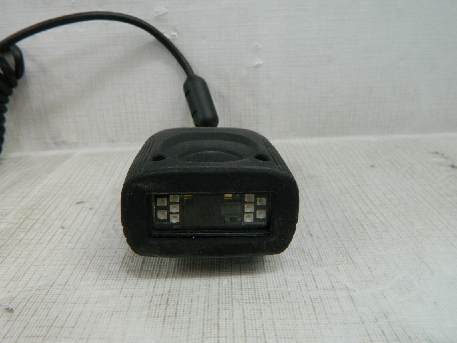 L-Tron 4910LR / 3320G Bar Code Scanner w/ USB cable, Rubber Cover & Clip TESTED