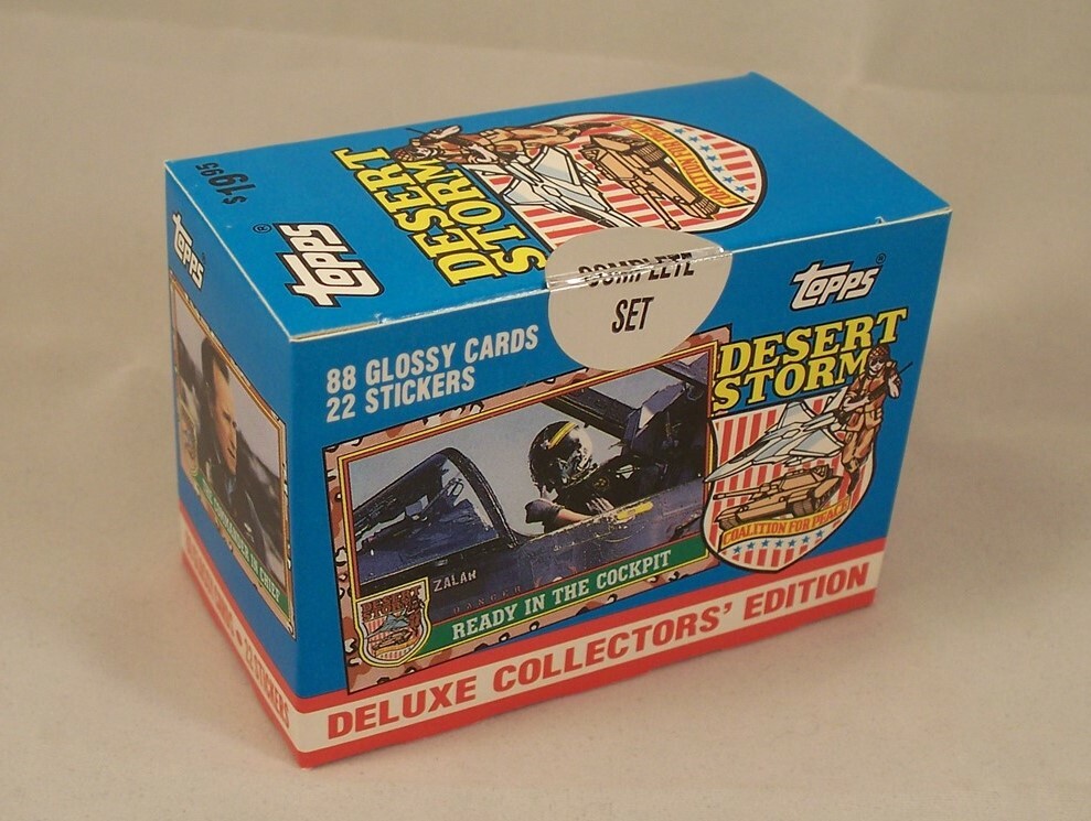 DESERT STORM Deluxe Collector's Edition Factory Sealed Set