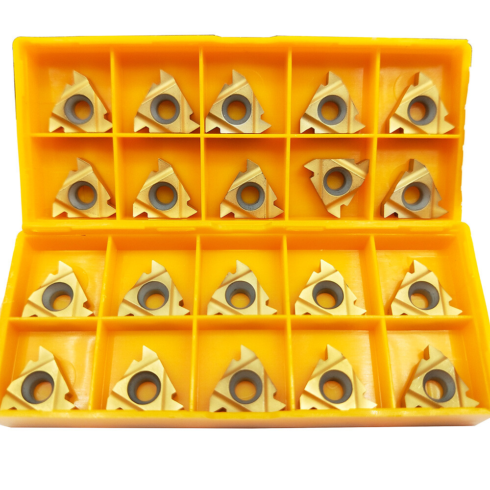 20PC 16IR 3/8 AG60 lathe Thread INSERT Carbide insert bit for steel SNR SEL USA