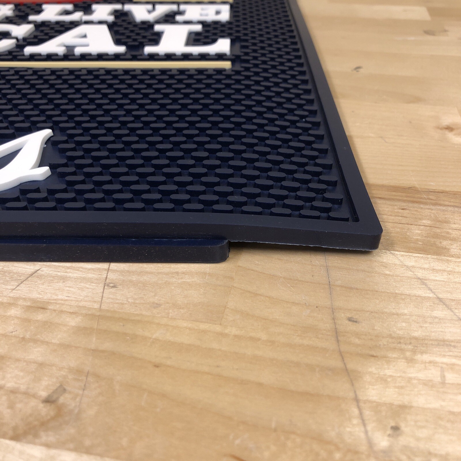 2 Pack Coors Light Rubber Counter Mat 20.75” x 16.75” New