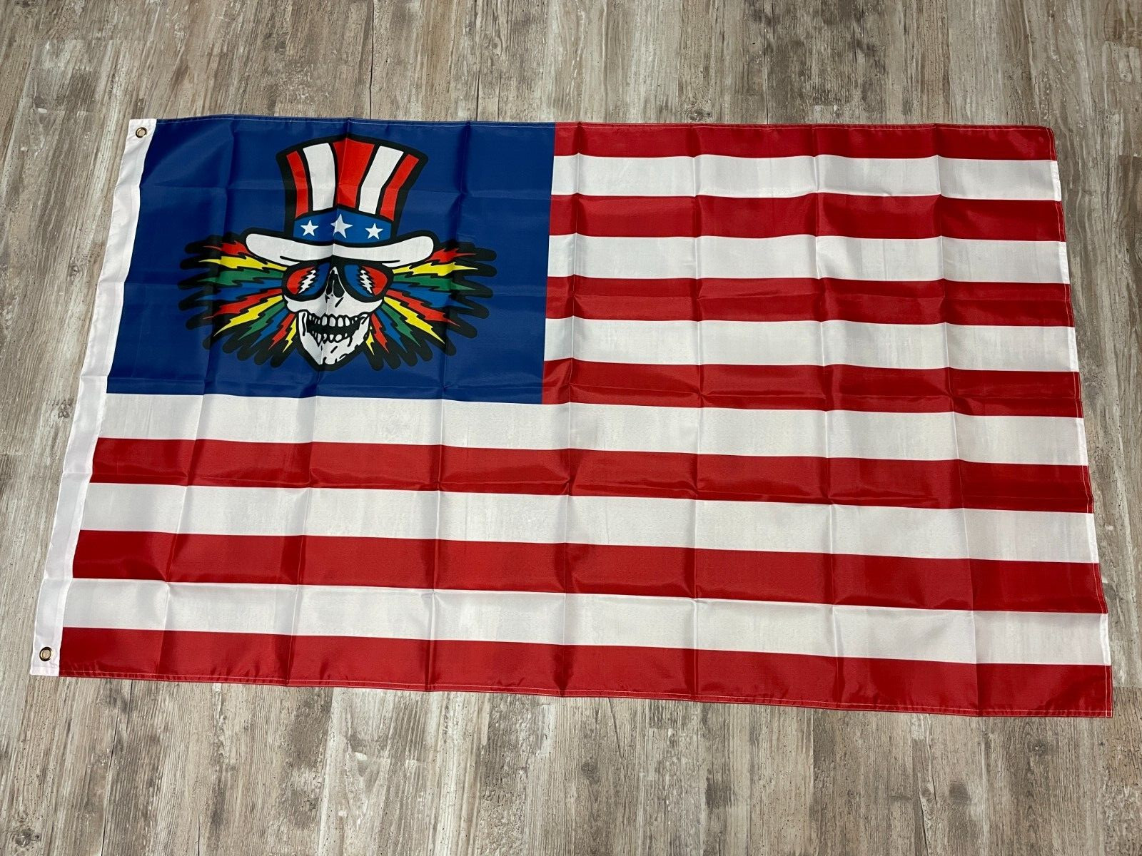 Grateful Dead  American  Flag Banner   3x5 FT   US SELLER