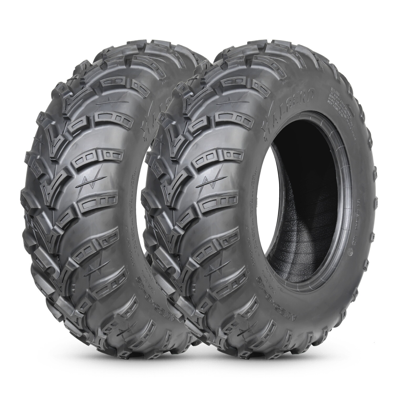 Set 4 ATV Tires 25x8-12 25x10-12 6 Ply Front & Rear All Terrain 25x8x12 25x10x12