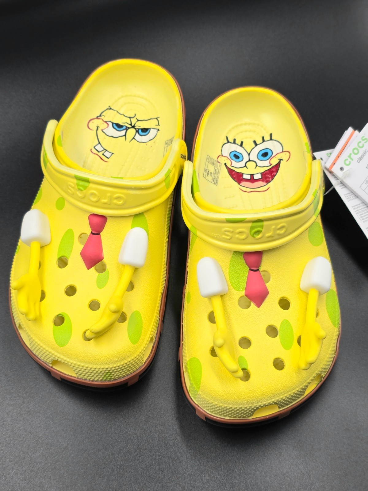 SpongeBob Crocs Cartoon Sandals Clogs Comfort Summer Beach Shoes
