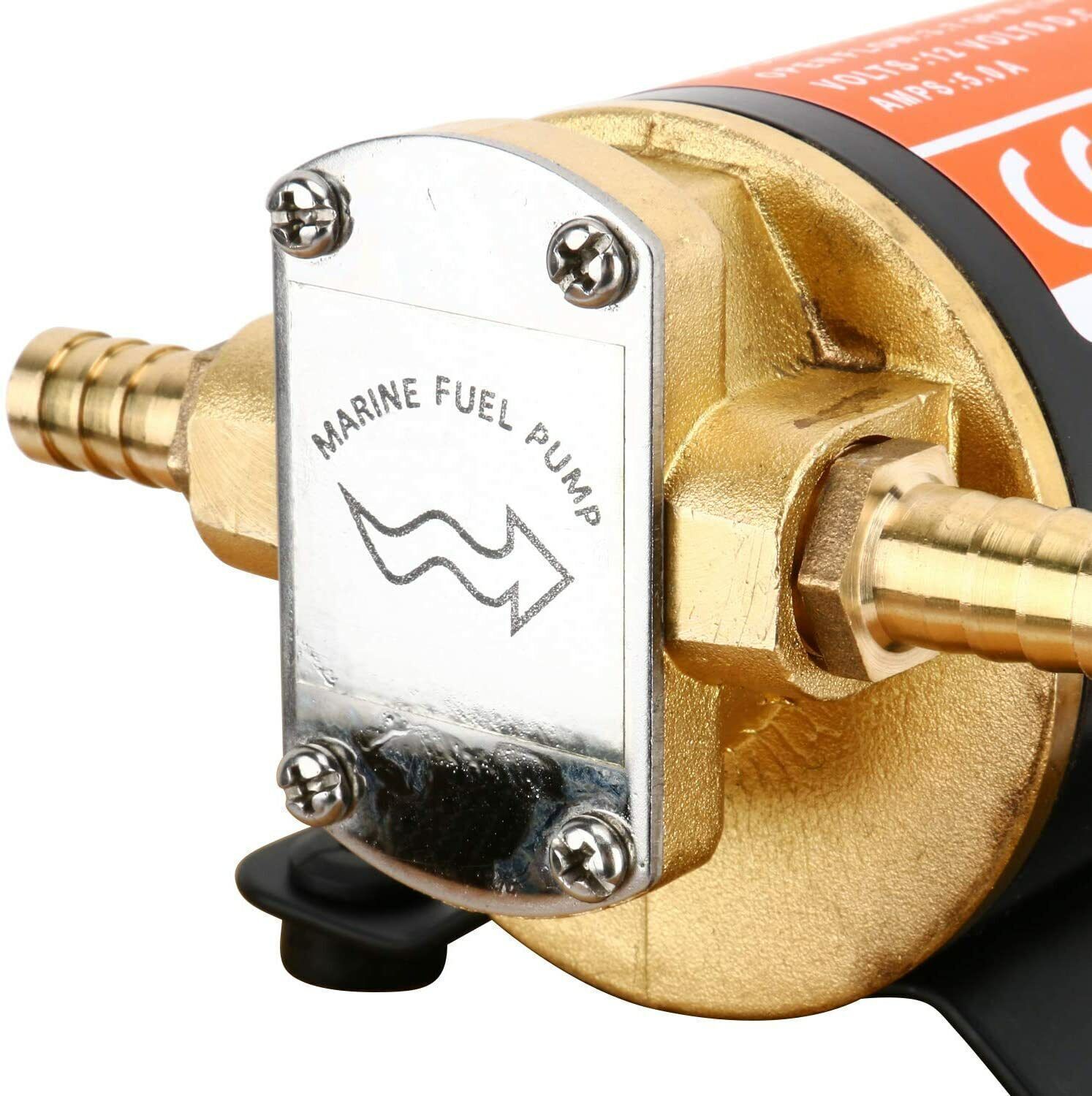 12V 3.7GPM 14.0LPM Electric Oil Scavenge Pump Oil Transfer Turbo Oil Gear Pump