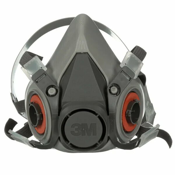 3M 7 IN 1 Reusable Half Face Respirator Facepiece Gas Mask Spraying Painting MED