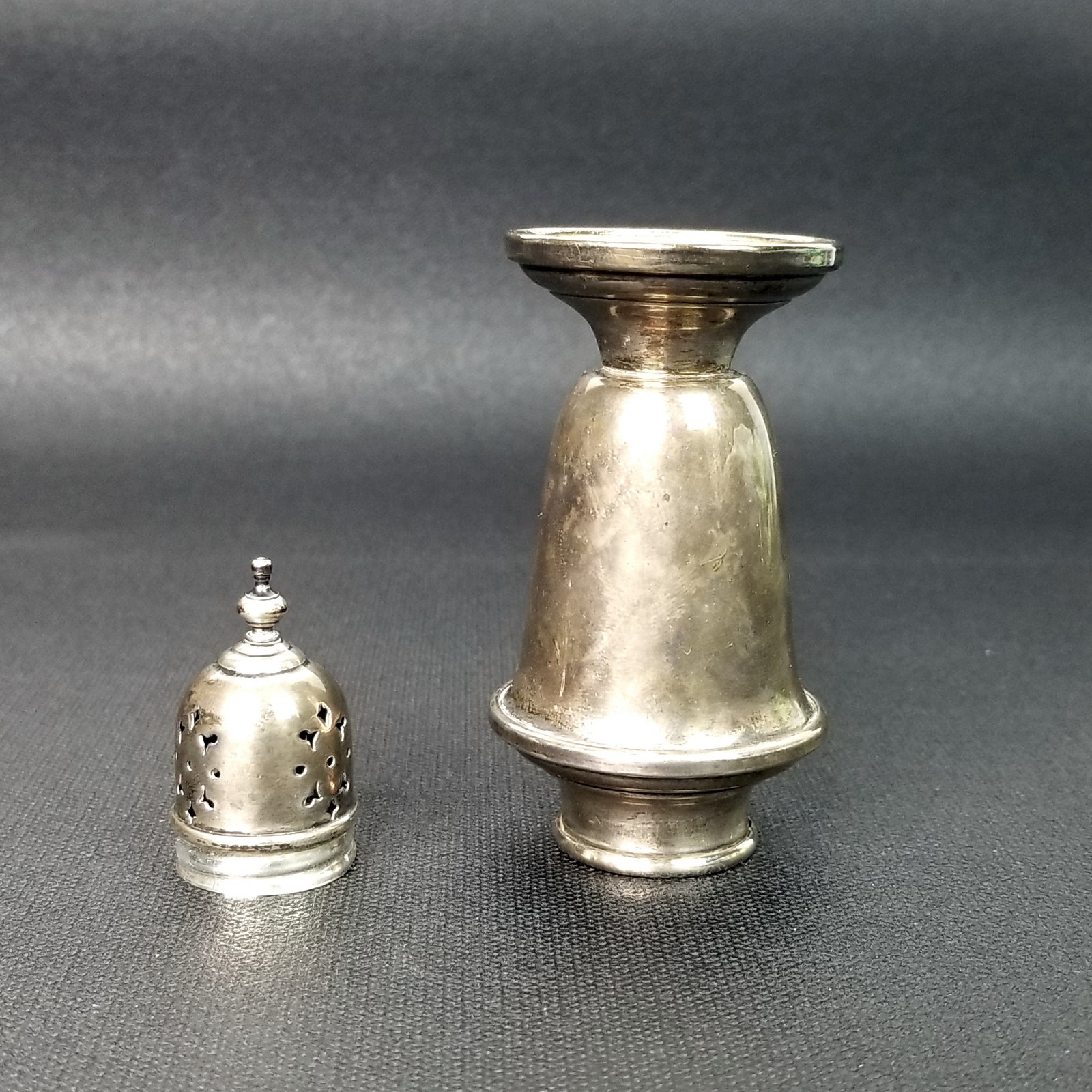 Vintage Gorham Sterling Silver Salt/Pepper Shaker 758 – 4.5” Single