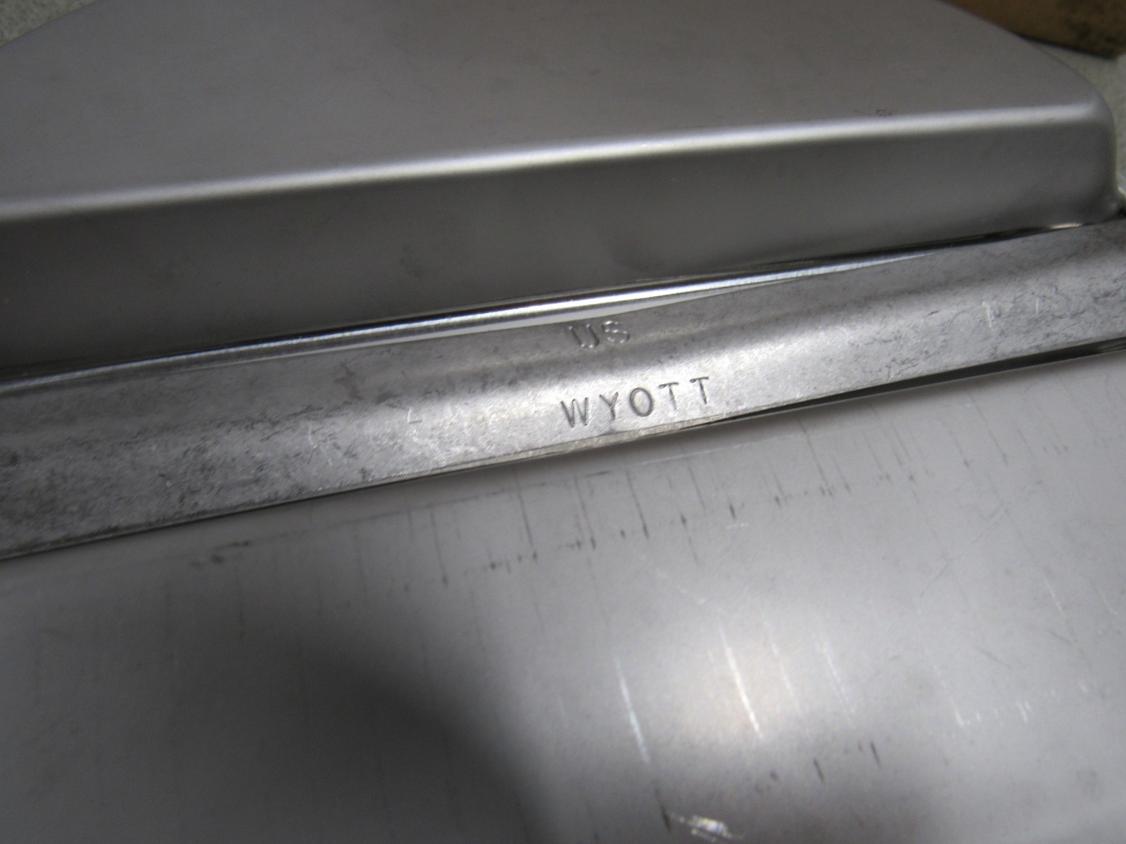 US Military Mess Kit Pan WYOTT 1991 Desert Storm Unused NOS SCUFFS QTY 1 Camping