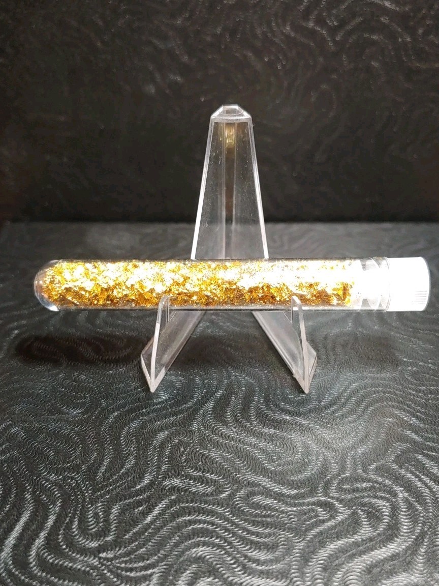 Gold Flakes in Capsules   $4.50 + 1/2 Shipping