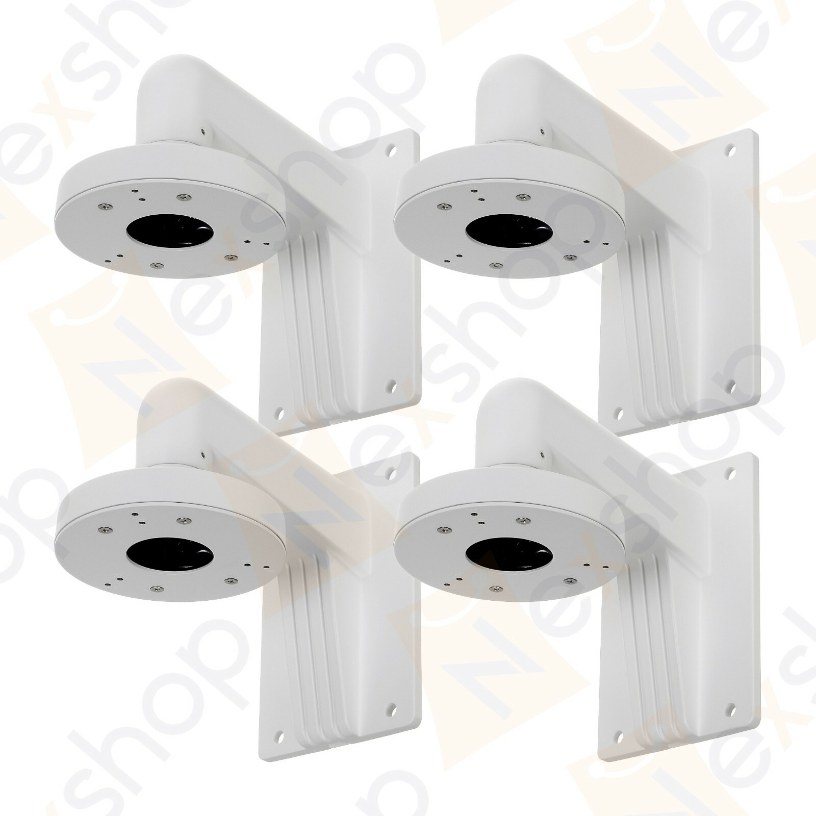 4x Nex DS-1273ZJ-130-TRL Universal Wall Mount Bracket for Hikvision Dome Camera