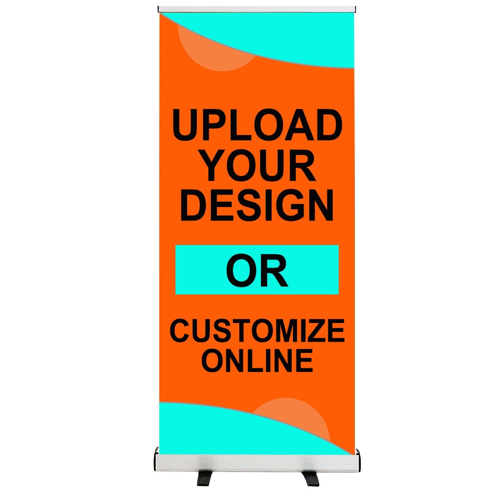 Custom Printing Retractable Banner 60"x80" with Banner Stand and Carry Bag