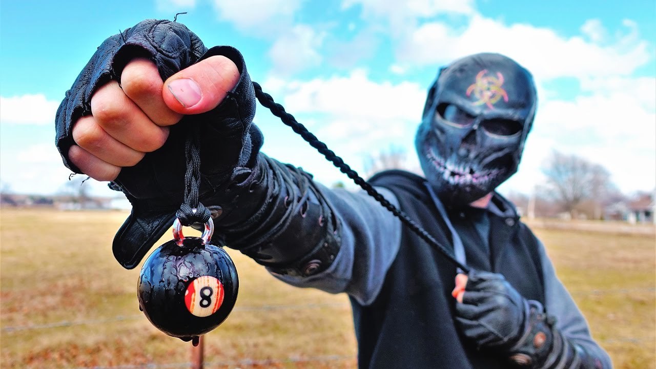 Best replica - Watch Dogs 2 Marcus Melee Thunderball COSPLAY real billiard Ball