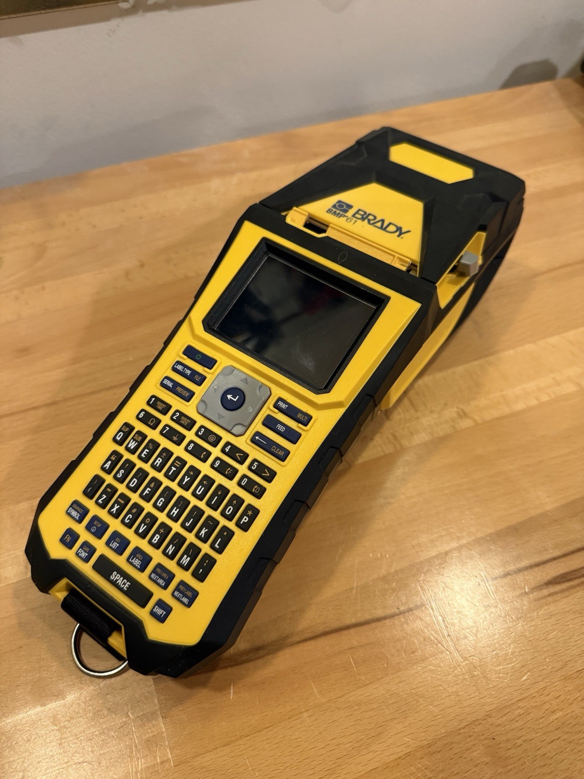 Brady BMP61 Portable Handheld Label Printer - Black/Yellow