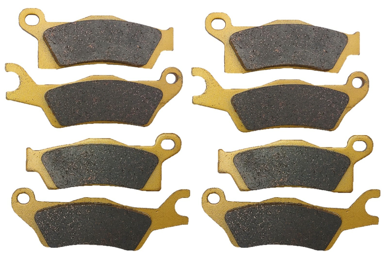 Can-Am Outlander 1000 650 450 6x6 2015-2022 Ceramic Brake Pad Set Front & Rear