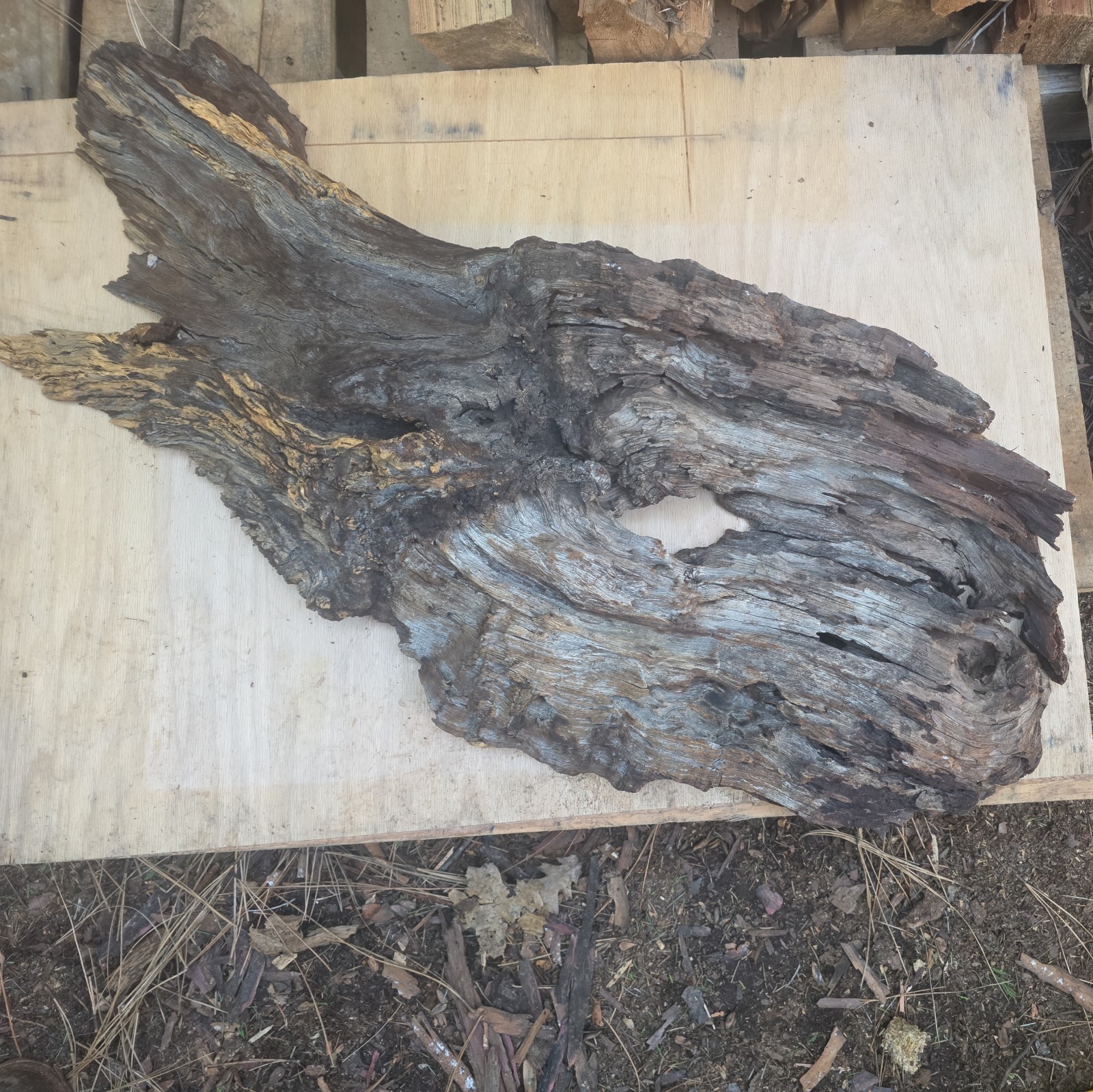 Desert Ironwood Live Edge Slab Epoxy Resin River Table Woodworking Art Mill Log