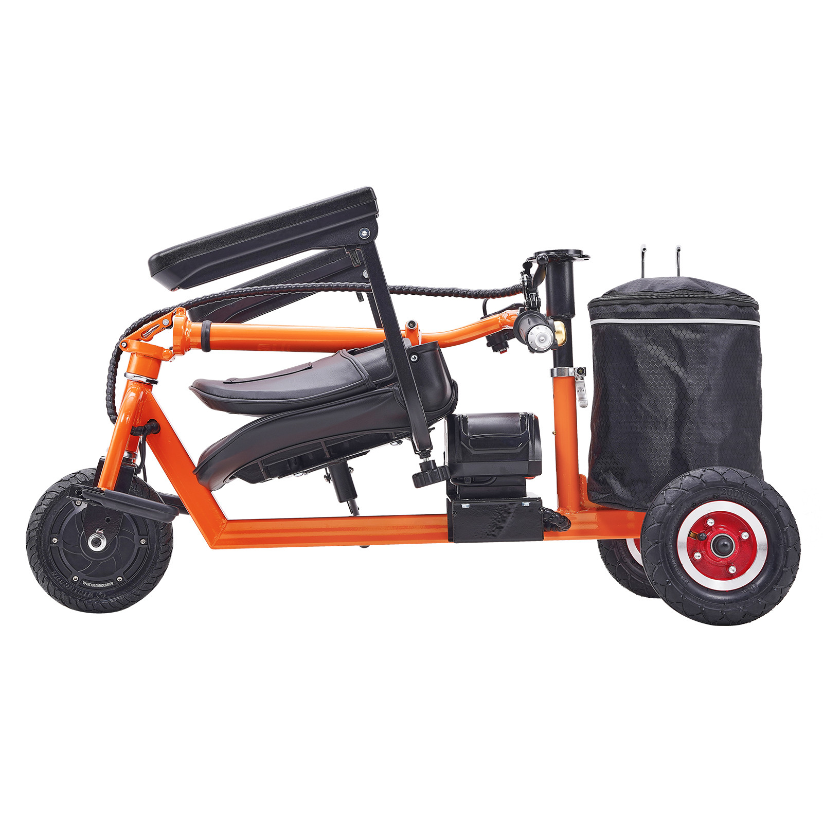 Portable 3 Wheel Mobility Scooter for Seniors 12 Mile Range Max 330LBS